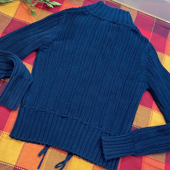 Sweet Romeo Navy Blue Sweater - Picture 7 of 8